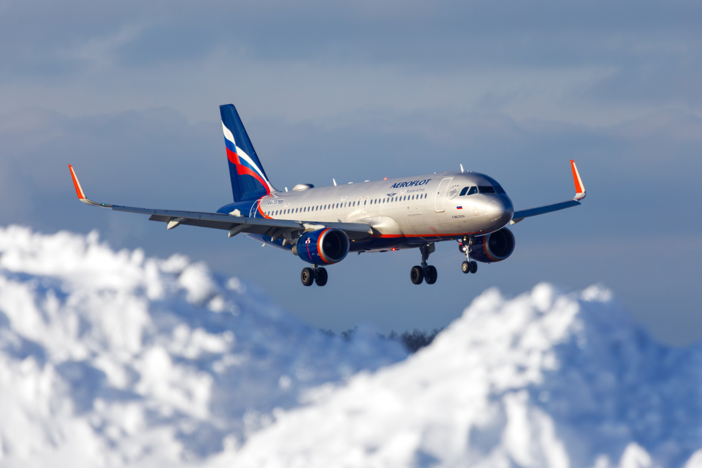 «Аэрофлот» нарастил международный пассажиропоток