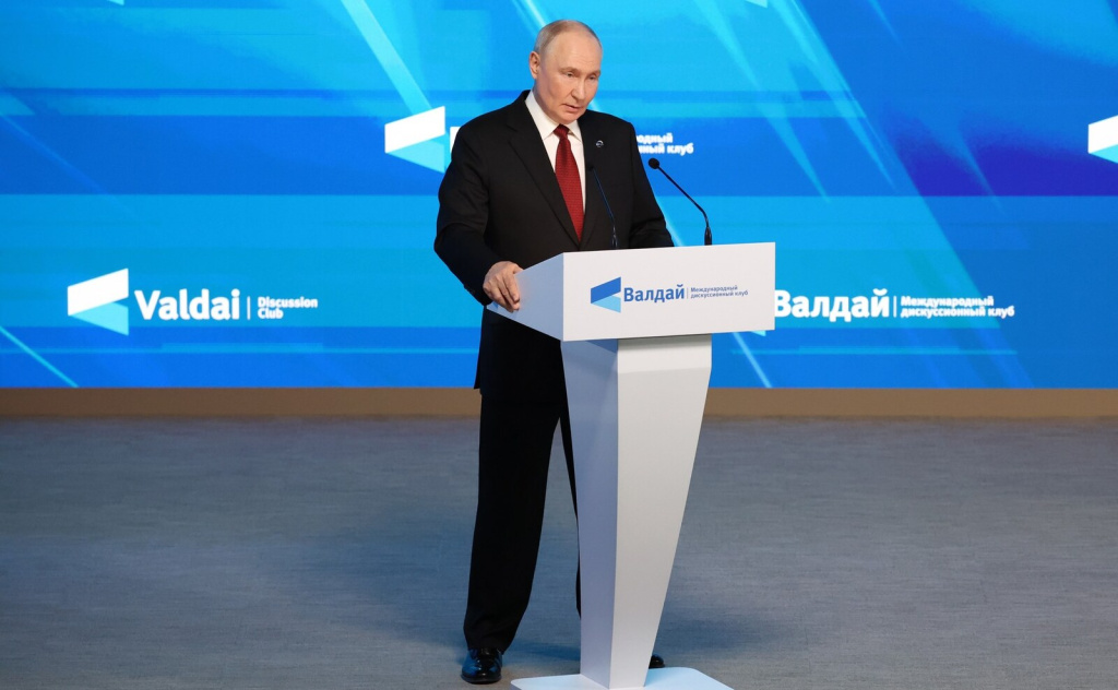 Клуб «Валдай»: Путин об экономике, временном управлении, Украине и Германии